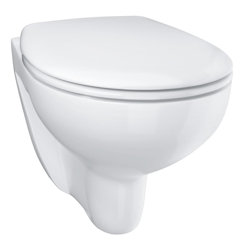Унитаз GROHE BAU CERAMIC 39351000 подвесной с сиденьем микролифт