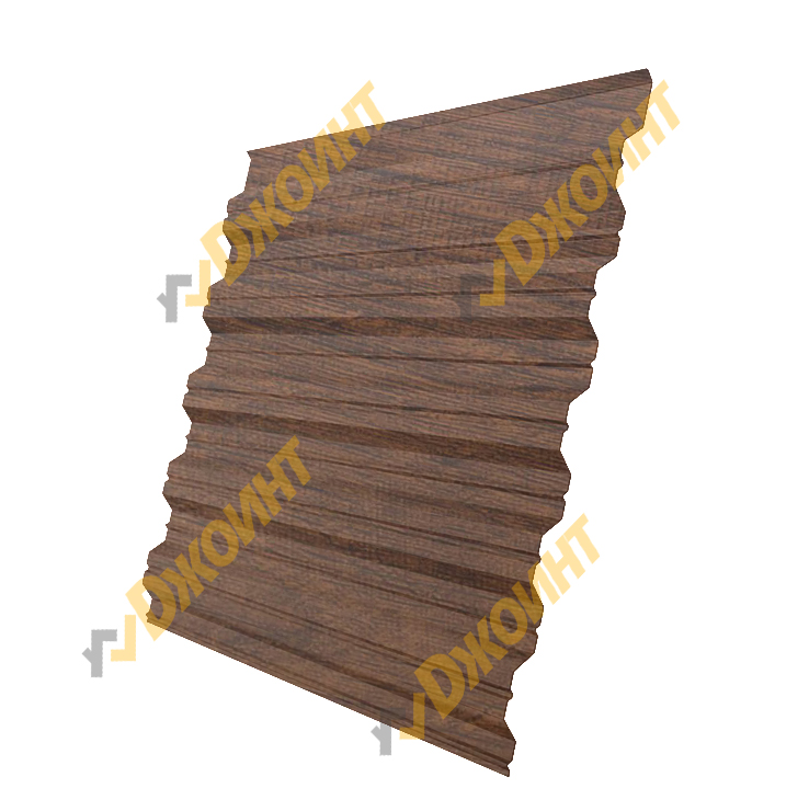 Профнастил НС-35 0,4 Printech Antique Oak (Античный дуб)