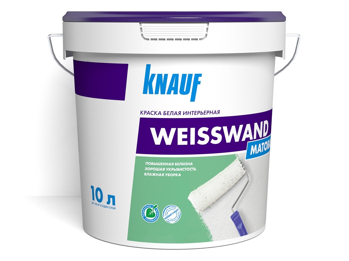 Краска водно-дисперсионная KNAUF Вайсванд 15 кг