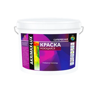 Краска моющаяся Akrimax 7 кг