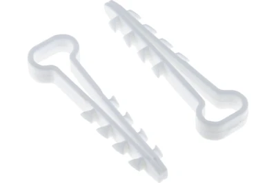 Дюбель-хомут Fortisflex нейлоновый белый, типоразмер ДХП 12-6 (100 шт)