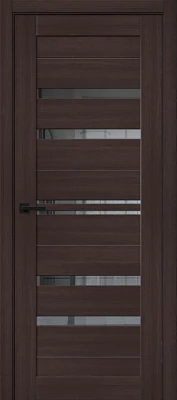 Дверь межкомнатная полотно Браво-30 эко шпон Wenge Melinga 2000x900 мм Mirox Grey