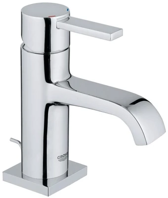 Смеситель для умывальника GROHE ALLUR донный клапан 3/8 32757000