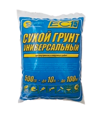 Сухой грунт универсальный ЕС-15 Екатеринодарские Смеси 500 г, 0,5 кг