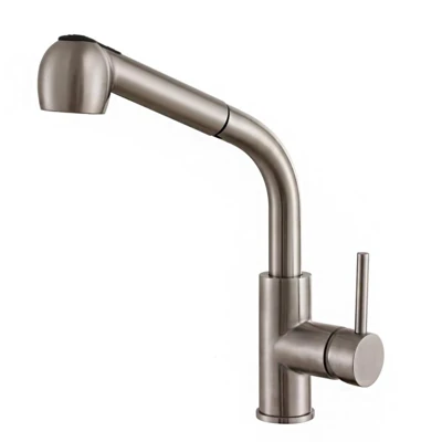 Смеситель для мойки HAIBA HB70304-2 1/2 вытяжной излив