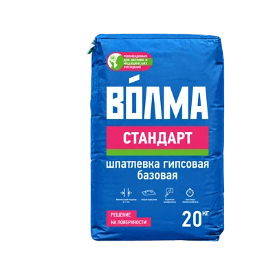 ВОЛМА СТАНДАРТ Шпаклевка, 20 кг
