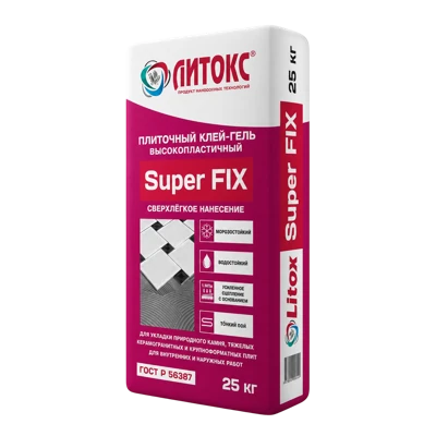 ЛИТОКС SUPER FIX Клей плиточный 25 кг