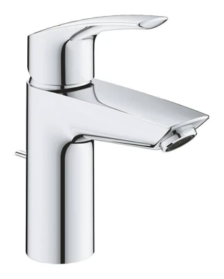 Смеситель для умывальника GROHE EUROSMART донный клапан 3/8 23456003