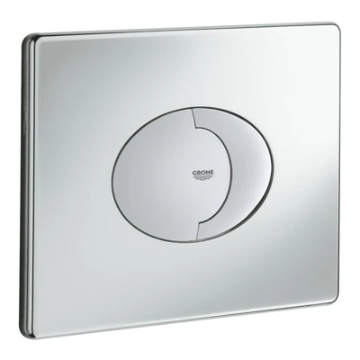 Клавиша двухрежимная GROHE Skate Air хром 156*197 горизонтальная 3850600