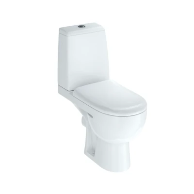 Унитаз в комплекте KIROVIT БРИГ горизонтальный выпуск 3/6л с крышкой DUROPLAST микролифт