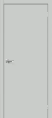Дверь межкомнатная полотно Браво-0.П эмалит Grey Matt 2000x600 мм