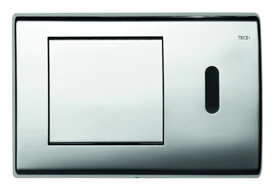 Панель смыва с инфракрасным датчиком TECEplanus 6 V-Batterie, хром глянцевый