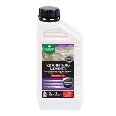 Удалитель цемента CEMENT CLEANER PROSEPT концентрат 1:2, 1 л