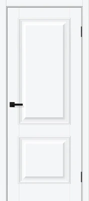 Дверь межкомнатная полотно Классик-12 пэт White Silk 2000x700 мм