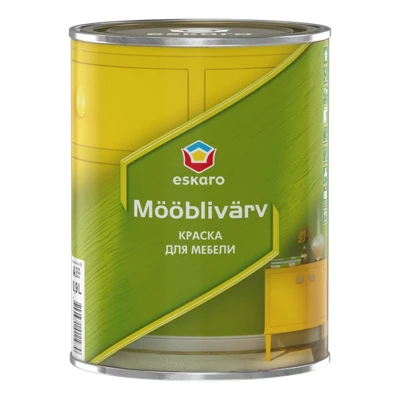 Краска для мебели Eskaro Mooblivarv, 0,9 л