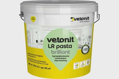 VETONIT LR PASTA BRILLIANT Суперфинишная шпаклевка (под окраску и обои; 18 кг) 1024527