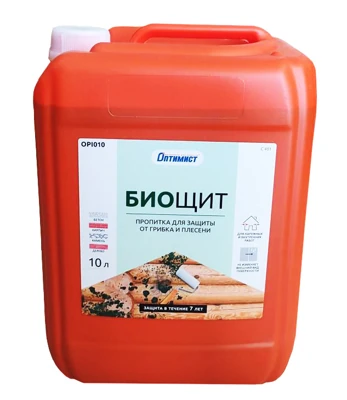 Пропитка для защиты от грибка и плесени Оптимист Биощит С401 10 л