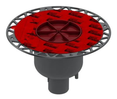 Сифон вертикальный с фланцем DN 50 без решетки TECEdrainpoint S