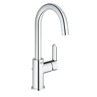 Смеситель для умывальника GROHE BAUEDGE донный клапан 3/8 23760000