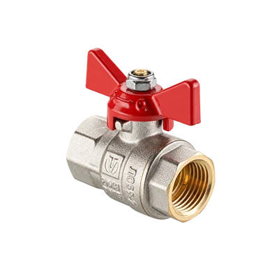 Кран шаровой Valtec BASE-ГОСТ, ручка-бабочка, ВР-ВР, 3/4", DN20, PN40