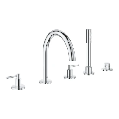 Смеситель для ванны GROHE ATRIO на 5 отверстий 19922003