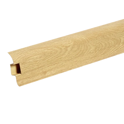 Плинтус ПВХ Ideal Комфорт 204 Дуб Имперский 22*55*2200 мм (упак 40 шт)