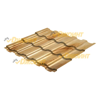 Металлочерепица ЭЛЛАДА 0,5 Printech Maple (Клен)