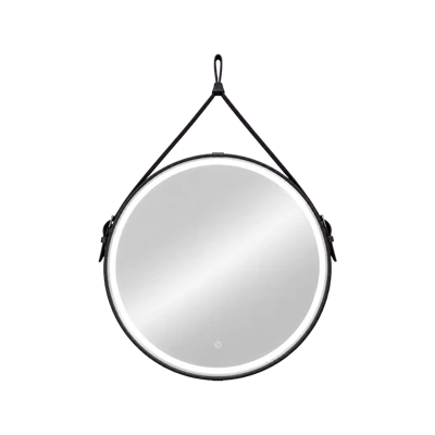 Зеркало CONTINENT Millenium Black Led d 65 с подсветкой и сенсорным включателем ЗЛП969