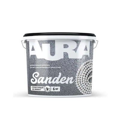 AURA Декоративный материал Sanden 6 кг