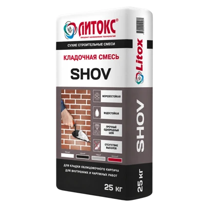 ЛИТОКС SHOV Кладочная смесь белая 25 кг