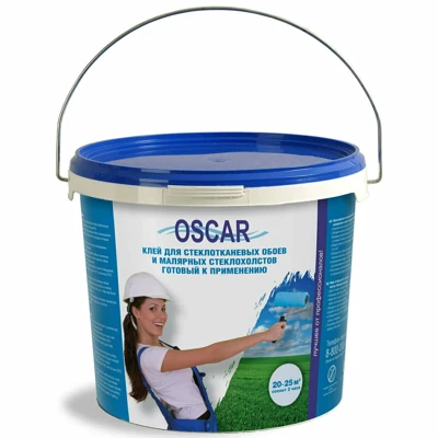 Клей Oscar акриловый для стеклообоев, 5 кг