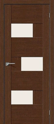 Дверь межкомнатная полотно Легно-39 эко шпон Brown Oak 2000x600 мм