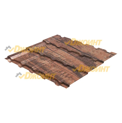 Металлочерепица Каскад 0,5 Printech Crimean Peach (Крымский персик)