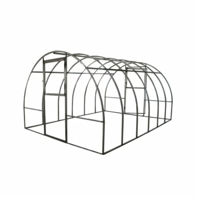 Каркас теплицы 3*2,1*12 м (Шаг дуги 0,65 м) оцинкованный