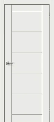 Дверь межкомнатная полотно Граффити-4 винил Super White 2000x900 мм