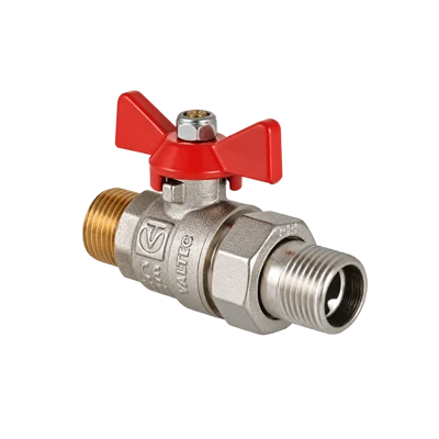 Кран шаровой Valtec Base американка 1/2", наружная-наружная резьба
