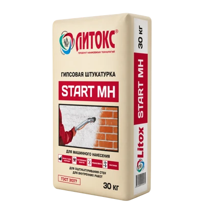 ЛИТОКС START-МН Штукатурка гипсовая 30 кг