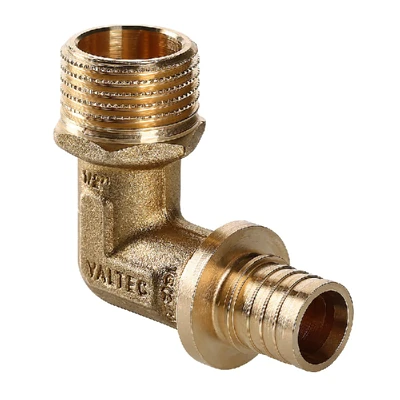 Угольник надвижной Valtec с переходом на наружную резьбу 32(4,4) x 1"