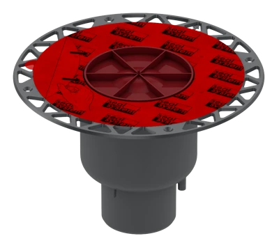 Сифон вертикальный с фланцем DN 70 без решетки TECEdrainpoint S