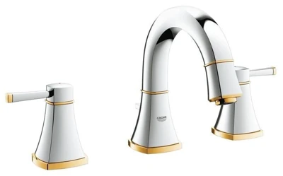 Смеситель для умывальника GROHE GRANDERA на 3 отверстия, донный клапан 20417IG0