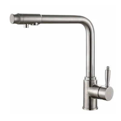 Смеситель для мойки HAIBA HB70301 с каналом для фильтра 1/2