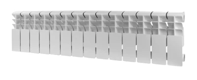Радиатор алюминиевый ROMMER Plus 200х100 ( 14 секц.)