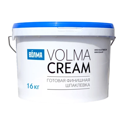 ВОЛМА Готовая финишная шпаклевка -Cream (МКП) 16 кг