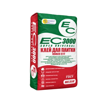 ЕС Клей для плитки 3000 25 кг