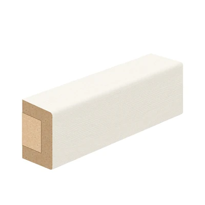Рейка декоративная ЭКО White Wood МДФ S-16.30 2750x16x30 мм