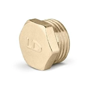 Заглушка LD Pride 3/4" наружная резьба латунь