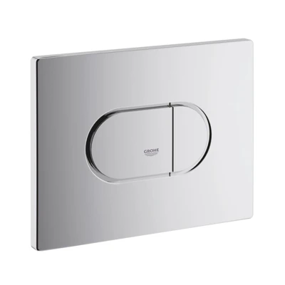 Клавиша двухрежимная GROHE Arena Cosmo 38858000 156*197 горизонтальная хром
