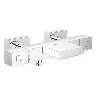 Смеситель для ванны GROHE GROHTHERM CUBE с термостатом, без аксессуаров