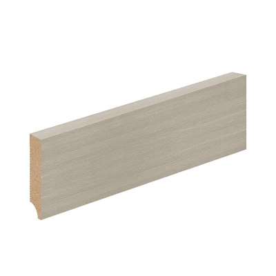 Плинтус ЭКО Cream Melinga МДФ S-70.16 2400x70x16 мм