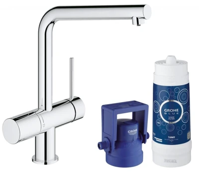 Смеситель для мойки GROHE BLUE MINTA PURE (стартовый комплект) 31345002